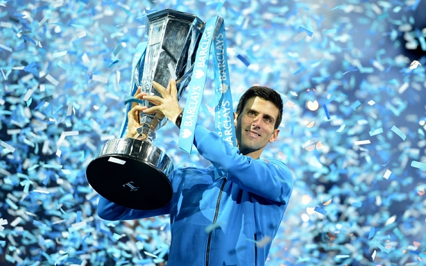 Novak Djokovic beats Roger Federer to win ATP World Tour title