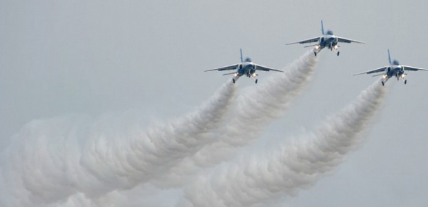 İŞİD-i bombalayan Rusiya bombardmançıları Azərbaycandan keçib - VİDEO