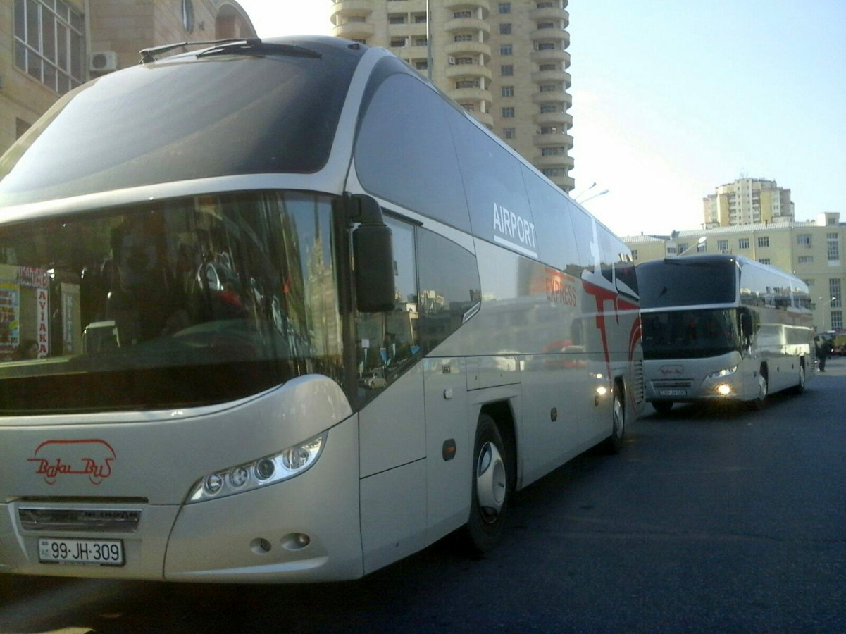 Bakıda yeni alman avtobusları istifadəyə verildi - Fotolar