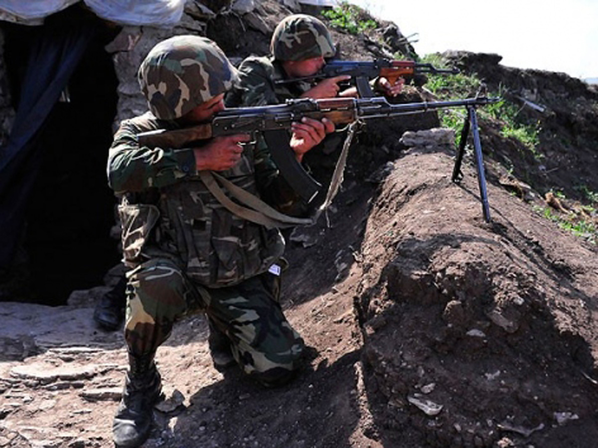 Вооруженные подразделения Армении из минометов подвергли обстрелу позиции ВС Азербайджана