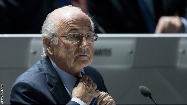 Fifa: FBI probing Sepp Blatter role in $100m bribery scandal