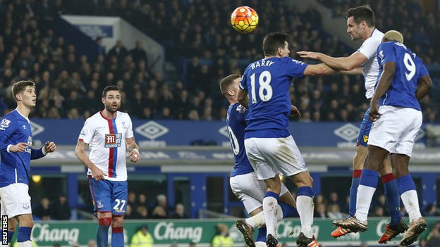 Everton 1 - 1 Crystal Palace