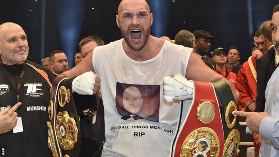 Tyson Fury: World heavyweight champion stripped of IBF title