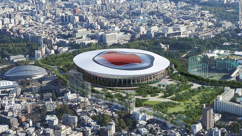 Replacement stadium designs unveiled for 2020 Tokyo Olympics