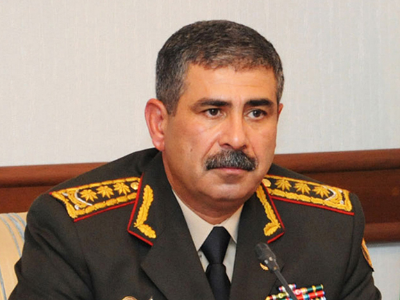 Azerbaijan's defense minister vows stronger military action in Karabakh