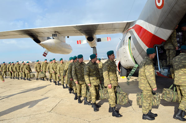 Азербайджанские солдаты в миссии НАТО