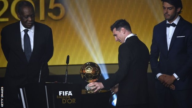 Lionel Messi wins Ballon d'Or over Cristiano Ronaldo & Neymar