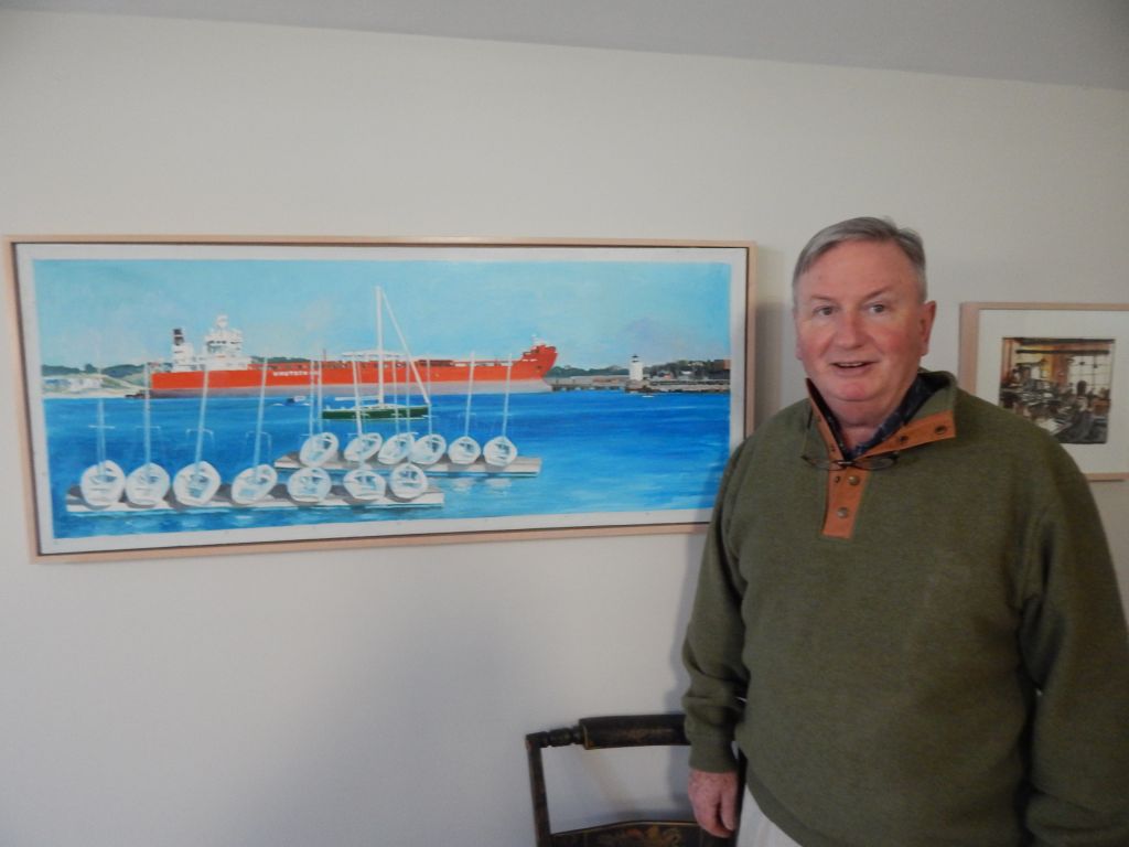 Portland artist's work going into diplomatic service in Azerbaijan