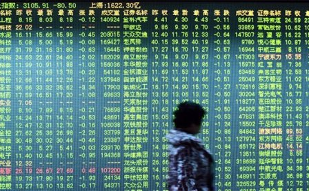 Çinin fond birjası çöküşə doğru gedir