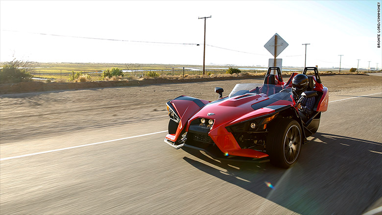 Slingshot 3-wheeler: Absurdly fun