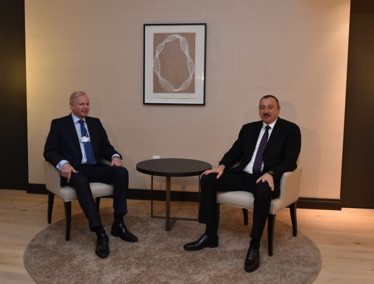 Ильхам Алиев встретился с главой ВР
