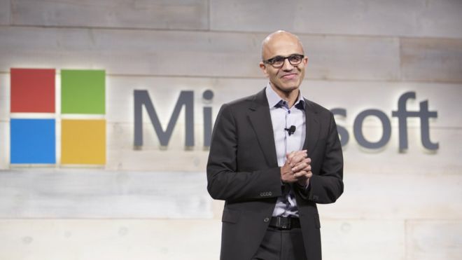 Microsoft shares boosted by growth in cloud services