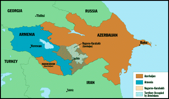 Azerbaijan destroys Armenian military vehicles, personnel