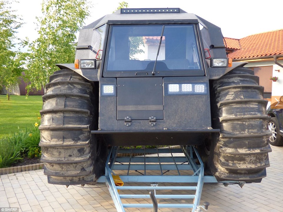 The bizarre 'mini monster truck' that can go anywhere