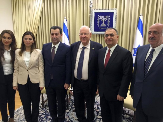 Azerbaijani lawmakers meet Israeli president, members of Knesset