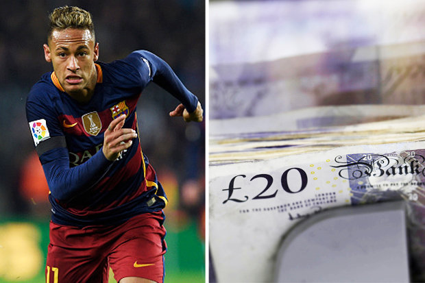 Neymar has £35 million of assets frozen including yacht and private jet