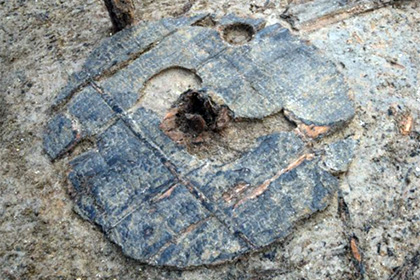 Найдено древнейшее колесо
