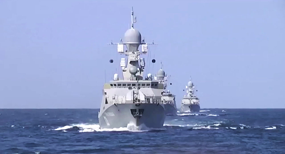 Russian flotilla warships to visit Baku port