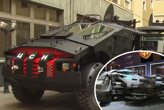 Russian military vehicles that look like Batmobiles