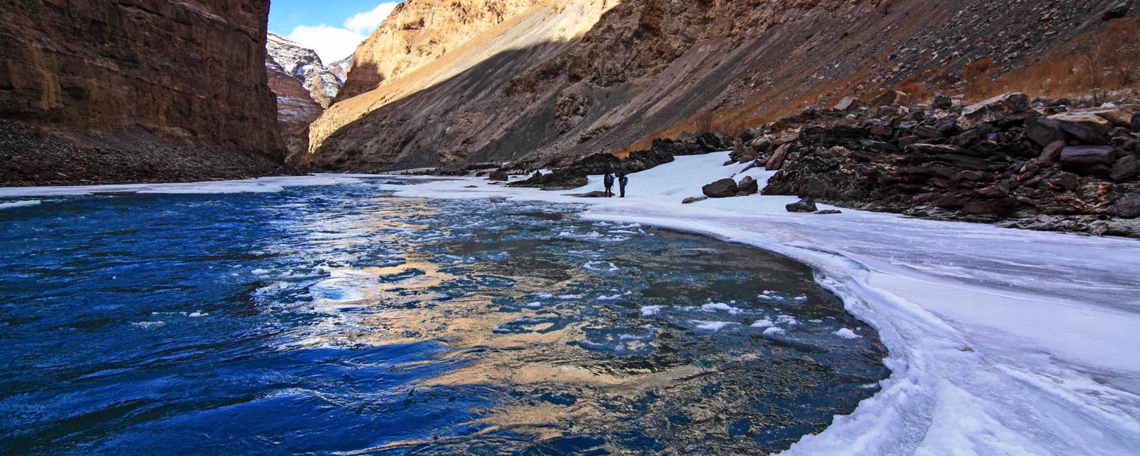 A frozen highway to an ancient kingdom