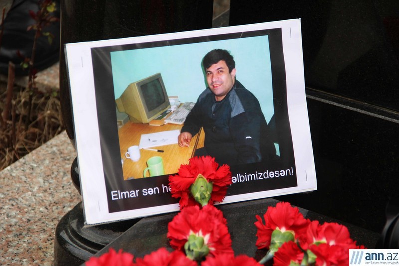Jurnalist Elmar Hüseynovun ölümündən 11 il ötdü - FOTOLAR