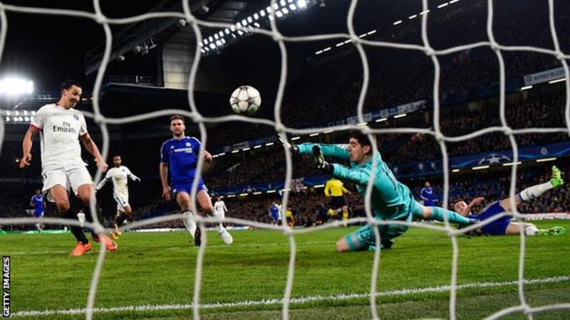 Chelsea 1 - 2  Paris St-Germain