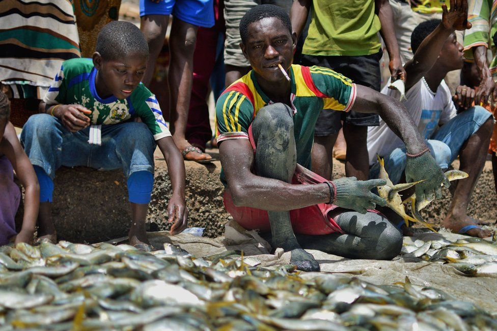 In pictures: Fishing in Sierra Leone
