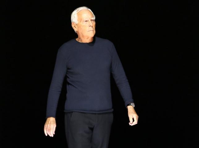 Armani says to stop using animal fur in all his products