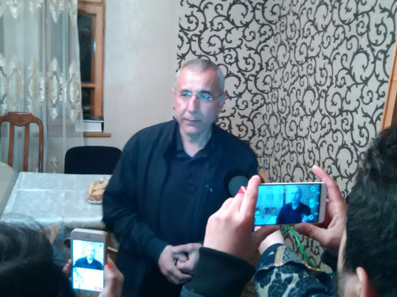 İntiqam Əliyev azadlıqda - FOTOLAR