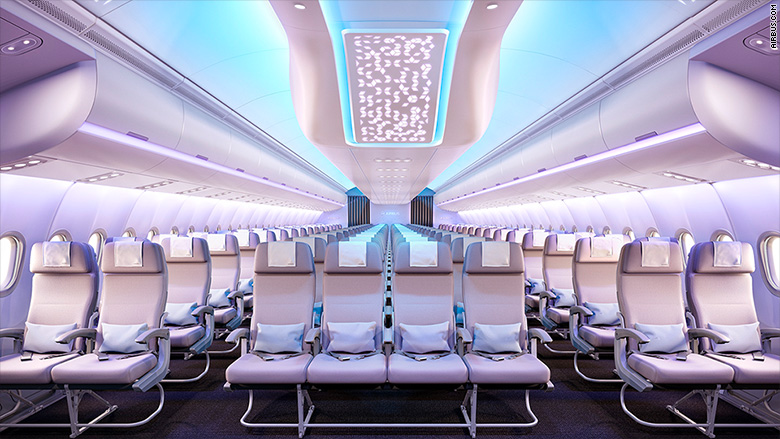 Your next flight could be in this new Airbus cabin