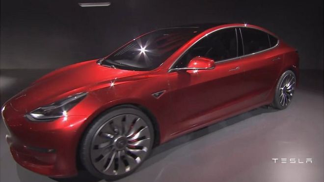 Tesla Model 3 pitched as an 'affordable' electric car