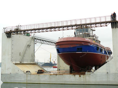 Азербайджан отремонтировал для Туркменистана буксирное судно