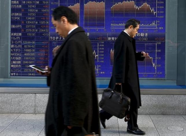 Asian shares slide, frazzled by Fed, falling oil prices