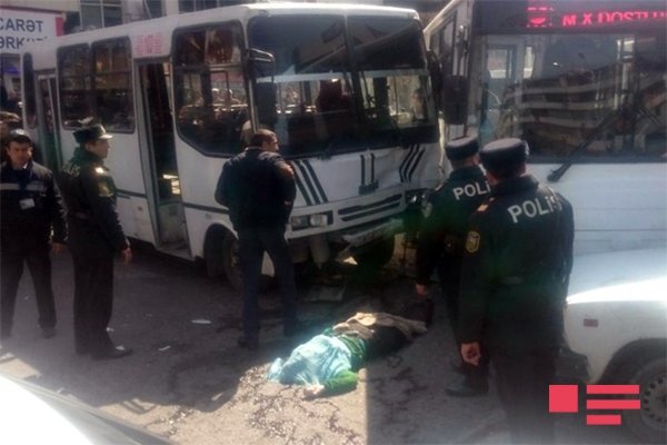 В Баку столкнулись два автобуса: есть погибший 