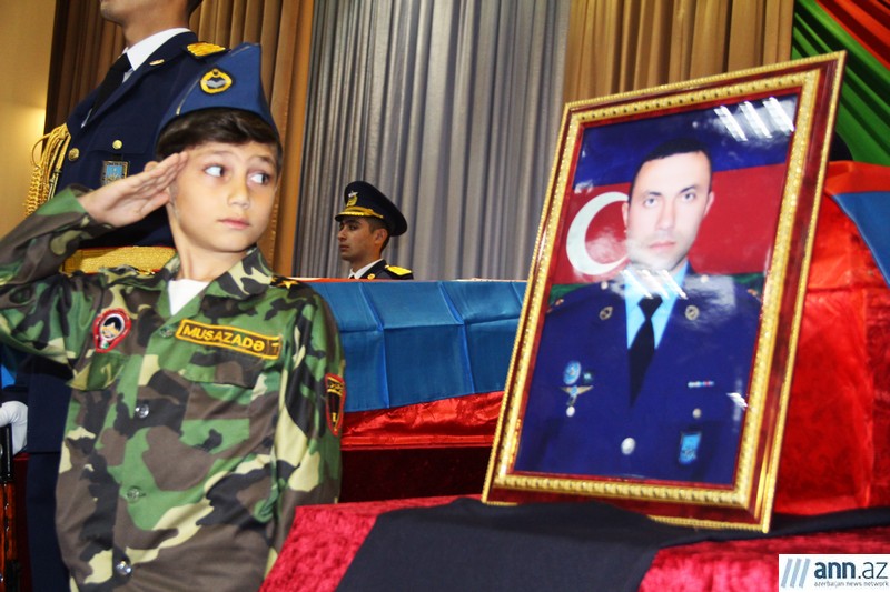 A farewell ceremony and funeral was held for Azerbaijani martyrs who died defending their country PHOTOS