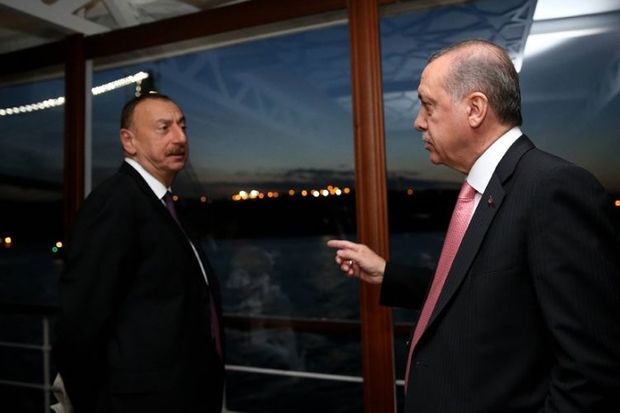Ильхам Алиев на яхте Ататюрка
