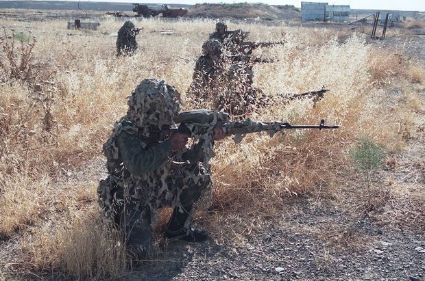 Армяне обстреляли азербайджанские позиции