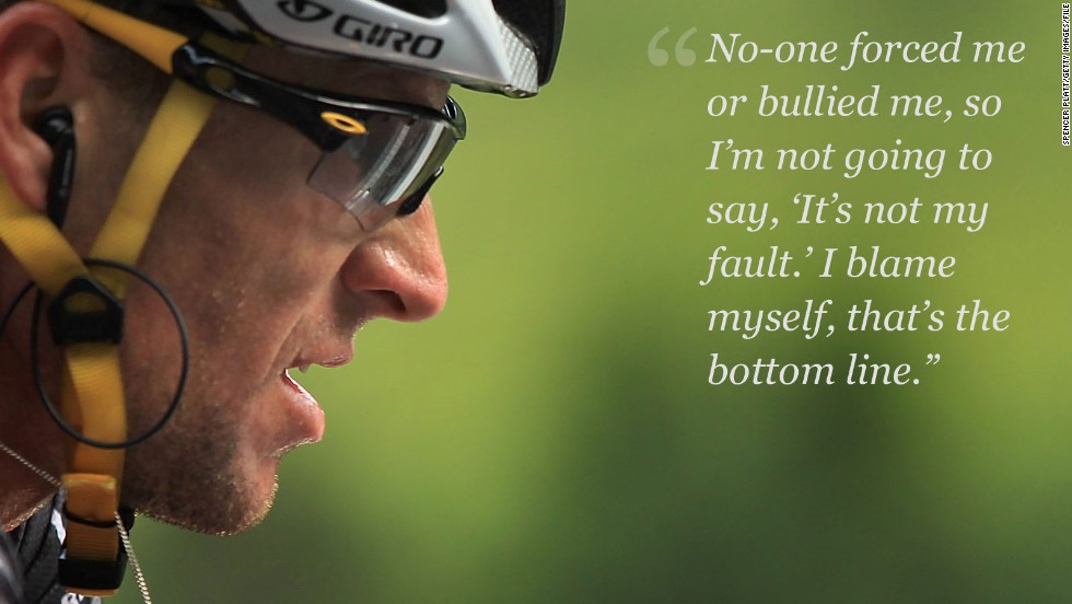 Lance Armstrong: He was a 'tragic hero'