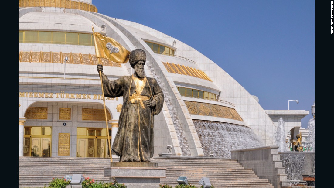 Presidential playground: Ashgabat, the marble city
