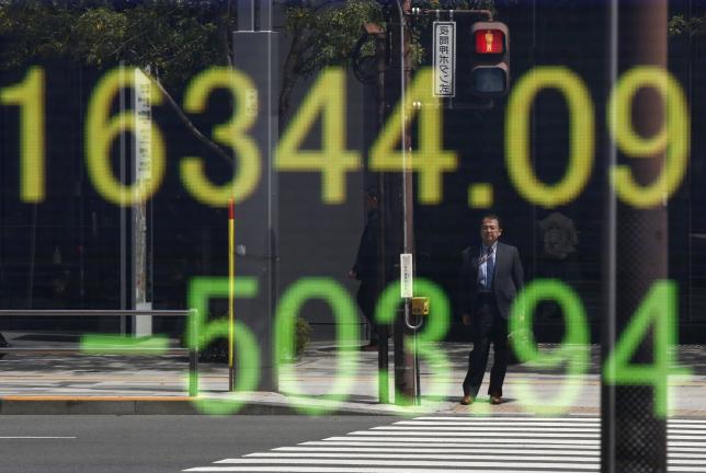 Asian shares rise, taking cue from Wall Street