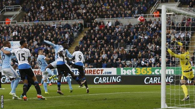 Newcastle 1 - 1 Manchester City