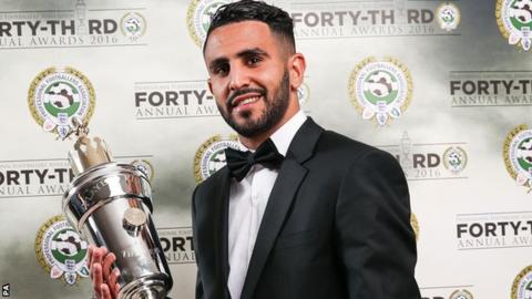 Riyad Mahrez: Leicester City forward named PFA Player of the Year