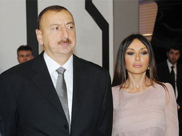 Ilham Aliyev and his spouse attending 7th UNAOC Global Forum