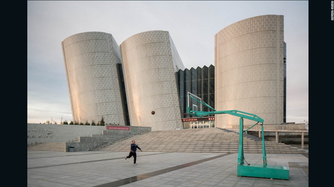 Abandoned architectural marvels in China's largest ghost town