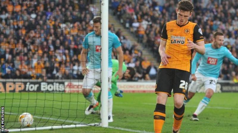 Hull City 0 - 2 Derby County