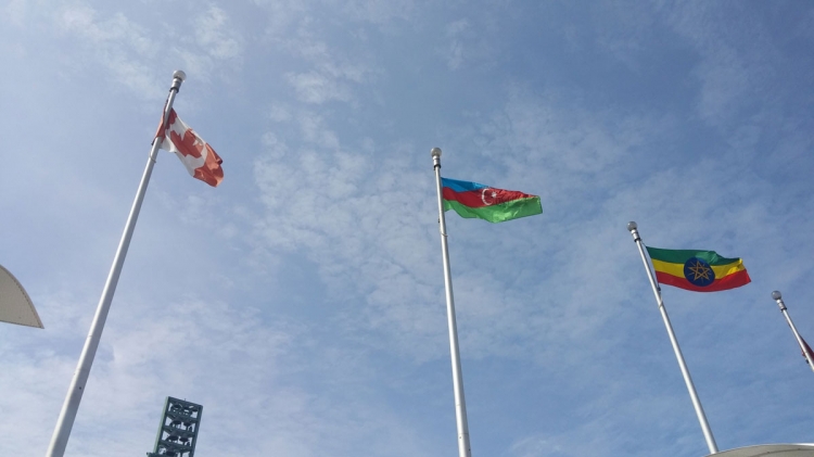 В Торонто поднят флаг Азербайджана