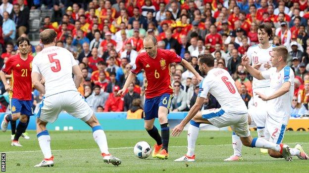 Spain 1 - 0 Czech Republic