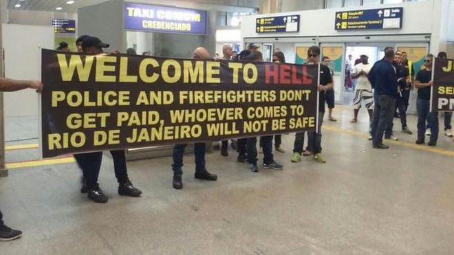 Rio 2016: 'Welcome to Hell' warn police