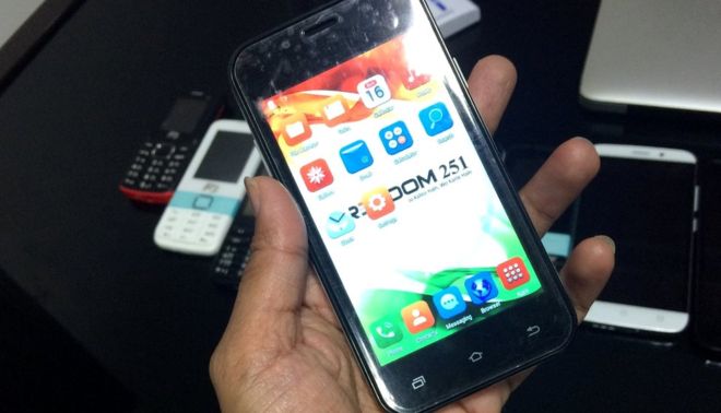 Hands on with India's £3 smartphone