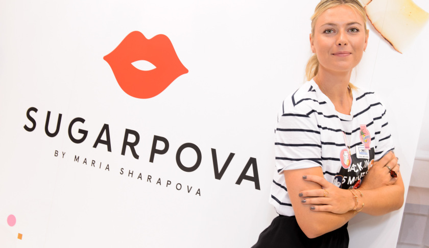 Maria Sharapova attends Harvard Business School